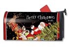 Magnet Works Mailwraps Santas Sleigh Original Magnetic Mailbox Wrap Cover 843259095294
