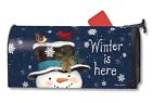 Magnet Works Mailwraps Winter Is Here Original Magnetic Mailbox Wrap Cover 843259095744