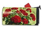 06450 Magnetic Mailwraps Summer Mailbox Standard Floral Geraniums Cover