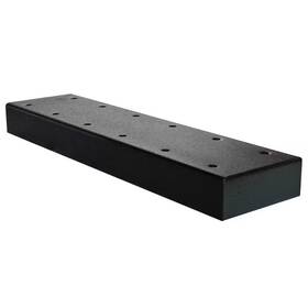 2-mailboxes Mail Boss 313019324389 2 Way Spreader Bar Black Installation Fade Resistant Steel