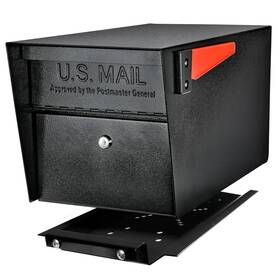 Mail Boss 313048747739 Manager Pro Locking Post Mount Mailbox With High Security Reinforced Patent
