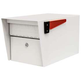 Mail Boss 313097016060 Locking Post Mount Mailbox High Security Reinforced Patented