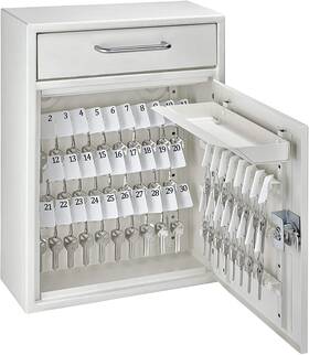 8153 Mail Boss Steel Locking Security 105 Position Key Cabinet Dropbox Lock White