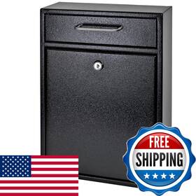Mail Boss B0130ecw80 7412 High Security Steel Locking Wall Mounted Mailbox-office Comment