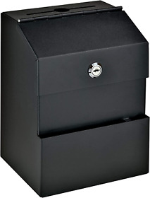 8100 Mail Boss Comment Locking Steel Suggestion Box Key Drop