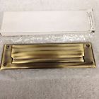 865ab Mail Solid Ultra Hardware 9.75 Stock " Brass 3 Slot Front Flap