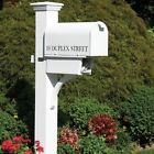 999196 Mailbox 84 Lazy Duplex Post Designs " Hill 5.5 Farm