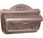 1896wq.5e Mailbox Bronze 1896wq Aluminum Towne Gibraltar Mount Cast Wall Olde
