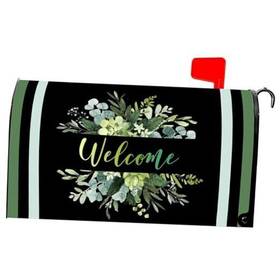 Yxg001 Mailbox Covers Cover Magnetic Standard Size 18 X 21 Inch Rustic Wraps Welcome