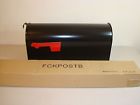 Fc000b01 Mailbox Gilbraltar Mount Freemont Black Post Kit