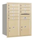 3710d-08srp Mailbox Industries Prvt 2in 10dr Rl Horiz Salsbury 37-1 Sand