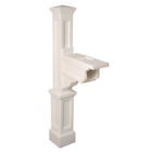 Mailbox Mayne Support Slot Post Spaper 56 White - Dover "