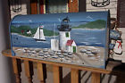 Mailbox Point Brant Handpainted Lighthouse -