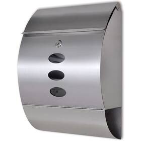 Mailbox Stainless Steel Medium Stylish Design 718475910558