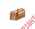 4850a-cop Mailbox Style Copper Id 36483 Antique Rural
