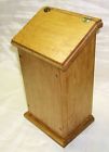 Mailbox Wall Pine Puritan Solid Mount Crafted Hand Large Finish Wood