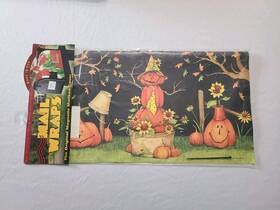 Mailbox Wrap 843259055168 Magnetic Mail Box Vinyl Mailwraps - Fall Halloween Pumpkins New