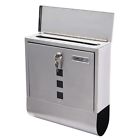 Mailbox0369 Mailbox Wall Mounted Locking Door Steel Mail Box 603305832361