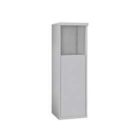 3904s-alm-salsbury Mailboxes.com Free-standing Enclosure - For 3704 Single Column Unit Aluminum