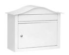 Mailboxes Powder 2450w Mail Coated Architectural - Box Lunada White