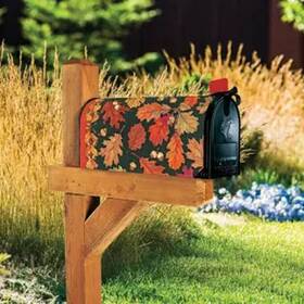 06899 Mailwraps Studio M Mailbox Cover Autumn Acorns Mailwrap
