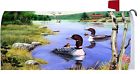 Mallard Duck Magnetic Lake Mailbox Cover Loon