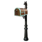 Mb-3000-pat-lp801-bl Qualarc Provincial Mailbox With