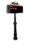 Mb Jefferson Addresses Of Distinction Mailbox With Post Included