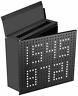 Mdeco1 Peelco Locking Decorative Custom Mailbox Design Numbers Or Names On
