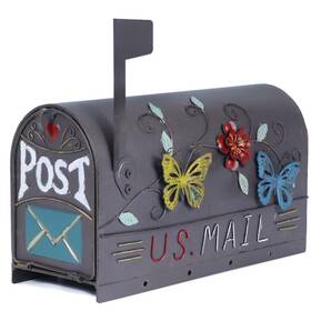 Meiyihui B0d8l8ljrf Heavy Duty Mailboxes For Outside Mail Boxes Post Mountdecorative