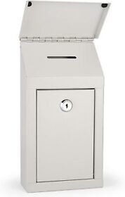 Metal Donation Box And Collection Office Suggestion Secure
