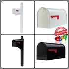 Mg091306 Large Mailbox Galvanized Steel Finish
