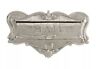 Mng-lp01-cp Signature Hardware Brass Letter Plates With Back Plate Chrome New