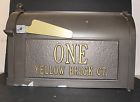 Model 16000 French Whitehall Bronze Streetside Mailbox