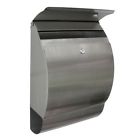 Modern Mail Letterbox Stainless Mailbox Design Postal Steel Locking Box