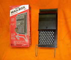 Mon-1 00610 Monarch From Steel Polyethylene Vintage Black Mailbox Wall Mount Lockable