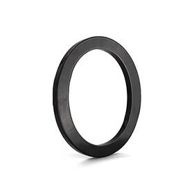 Montague Metal Products 737276018445 16 Inch Black Alumunim Floating Or Flat Modern House Number