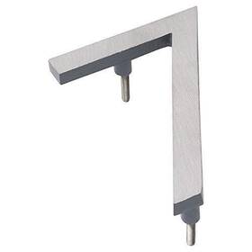 Mhn-16-f-gy2-7 Montague Metal Products 737276020615 Solid Brushed Aluminum Modern Floating Address House Numbers