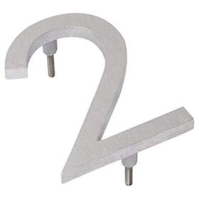 Mhn-12-f-ba1-2 Montague Metal Products Floating House Number 12inch X 8.63inch