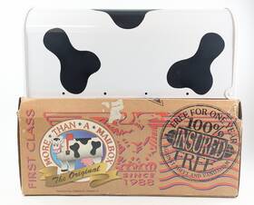 More Than A Mailbox 792355010062 Cow Holstein Farmhouse D Cor #1006 New In Box
