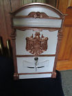 Mount Key Mail Metal Coat Arms Wall Vintage British