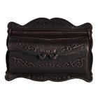 Mount Mail Brand Bronze Cast Small Aluminum Mailbox Letter Wall