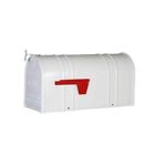 Pp150swh Mount Mailbox Carlton Post Postal T2 White Galvanized Pro Steel