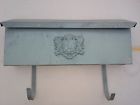 Mount Paint 15 3 Paper Mail Holder 6.5 Green Vintage Wall