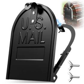 Dd-moxweyeni-2233 Moxweyeni 6 1/4 Inch By 8 Mailbox Door Replacement - Snap-in Brick Insert
