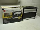 Ms22693 Mailsafe Wall Mount Mailbox Locking Keys Security Mail Box Black