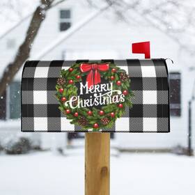 Mc2310-002 Mtzbgs Merry Christmas Mailbox Covers Magnetic Outdoor Decorations Welcome