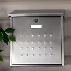 Mx296513 Naiture Premium Maxi Locking Mailbox Stainless Steel 711811559617