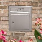 Mx310382 Naiture Recessed Stainless Steel Locking Mailbox 711811559631