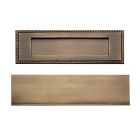 Mx906124 Naiture Georgian Solid Brass Mail Slot In Finish